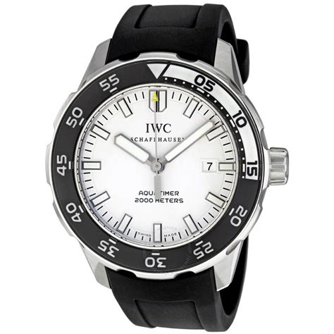 iwc aquatimer 2000 rubber strap.